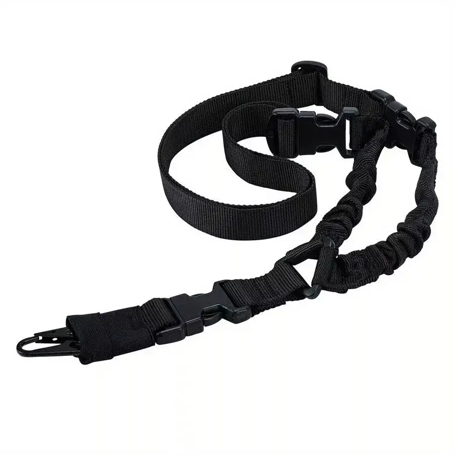 Black Single Point Rifle Sling